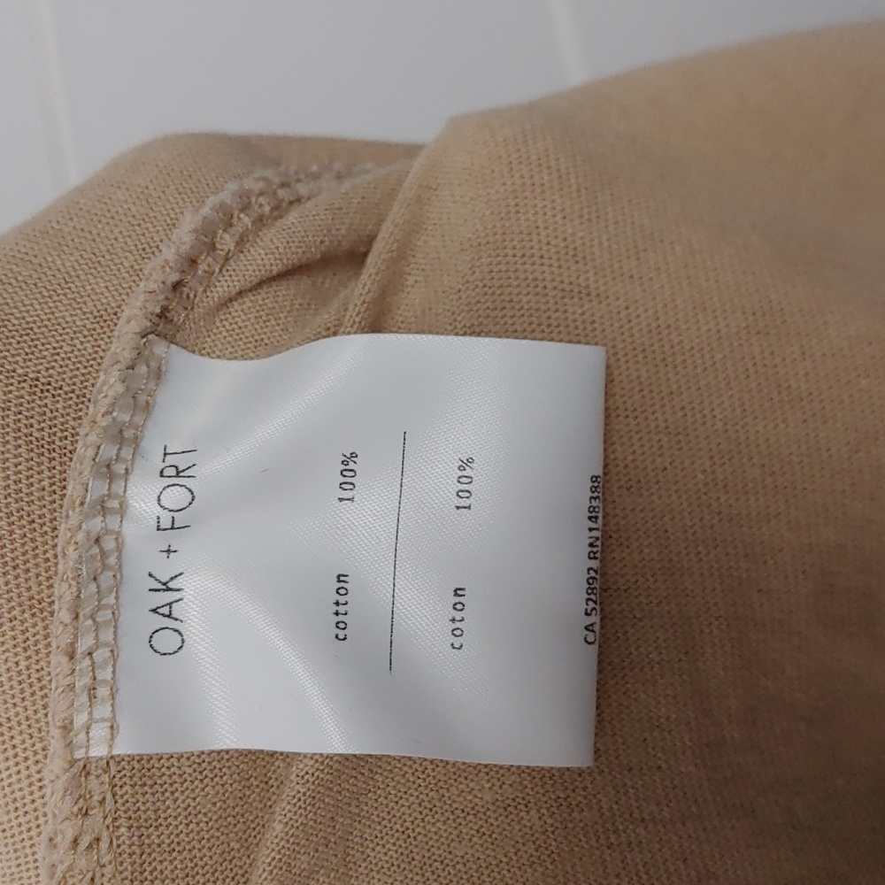 Oak + Fort tiered cotton midi dress size S - Picture 11 of 14